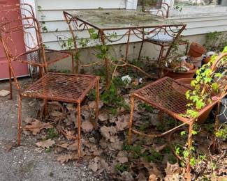 281 vintagemetalglasspatiobistrosetfor