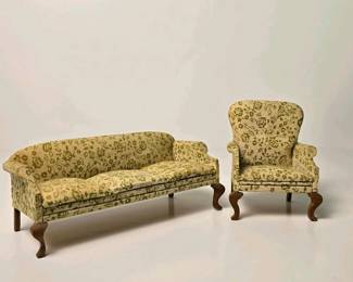 163 vintage112scaledollhousesofaarmcha