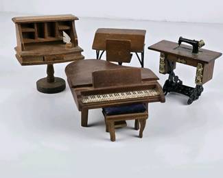 012 dollhouseminiaturefurnituresetgrand