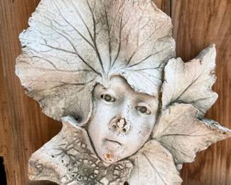 262 greenmanleaffacewallplaque