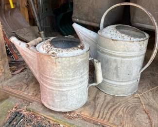 022 pairofgalvanizedwateringcans