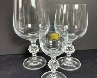108 bohemiacrystal26piecestemwareset