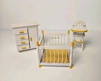 165 vintage112scaledollhousenurseryset