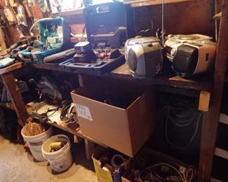 radios. power tools
