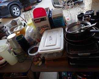 Utensils. Pots. Pans