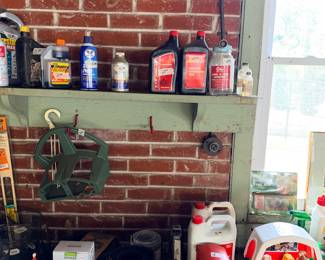 Items Located In The Garage