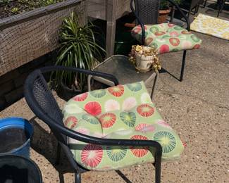Items Located On The Back Patio