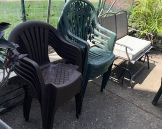 Items Located On The Back Patio