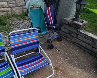 Items Located On The Back Patio