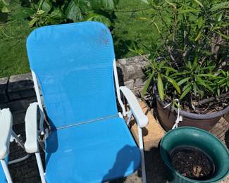 Items Located On The Back Patio