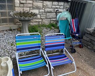 Items Located On The Back Patio