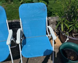 Items Located On The Back Patio