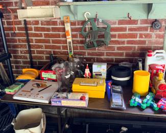 Items Located In The Garage