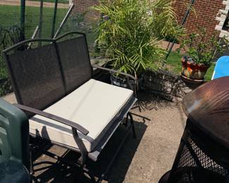 Items Located On The Back Patio