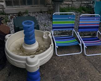Items Located On The Back Patio