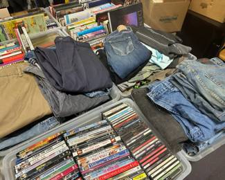 Denim To DVD's & Media just $3/$2/$1