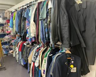 ALL Racks PACKED...Superb Clothing Load! $3/$2/$1