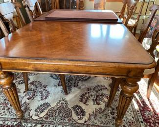 Beautiful Parquet Table top design!