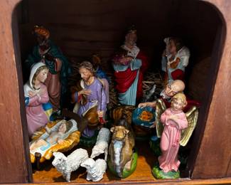 Italian Nativity Set