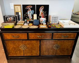 Vintage Chin Hua buffet-credenza