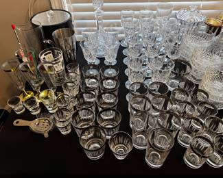 various glassware