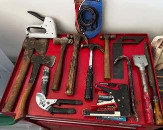 Assorted hand tools