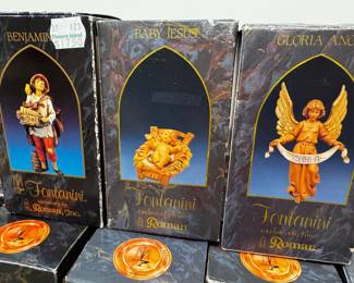 Assorted Fontanini Ornaments