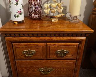 detailed view of nightstand