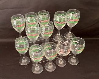 Christmas Wine Glasses
