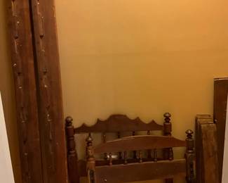 Wooden Small Single Bed Frame