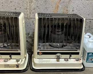 Two KeroSun Radiant 10 Kerosene Heaters