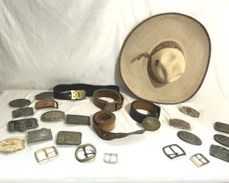 Vintage Belts And Buckles
