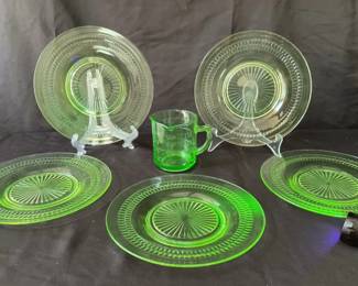 Many Windows Uranium Glass