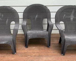 Three PatioDeck Chairs