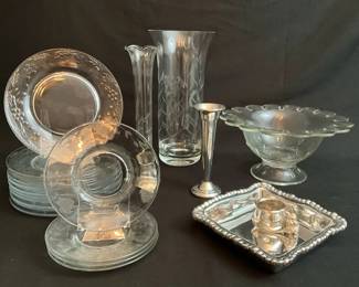 Pewter  Glass For The Table