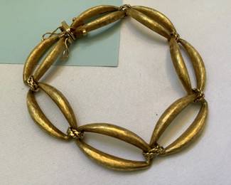 Italian 18K Linked Bracelet