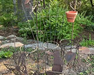Metal Yard Art