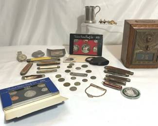 Coins and Pocket Knives