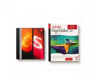 109 AdobeCreativeSuitePageMakerSoftwareLotPCMac