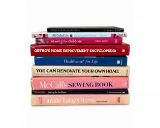 26 VintageSewingHomeImprovementBookLot