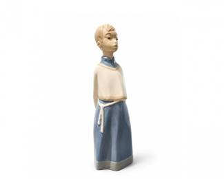 87 VintageRexHummelwerkPorcelainBoyFigurineEuropeanHummelStyle