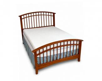 23 ThomasvilleQueenBedFramewSealyMattress