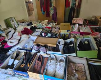 womans shoes  sneakers some New or barely worn sizes 7-8 