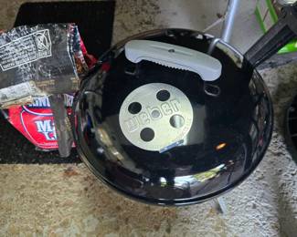 Weber charcoal grill 