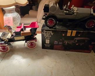 Jim Beam Decanter Old Cars 