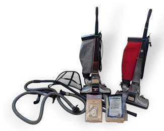 Two Kirby Heritage Vacuums, Parts  More
