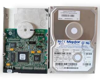 Two Maxtor DiamondMax Hard Disk Drives  Untested