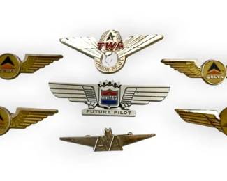Vintage Junior Pilot Wing Pins