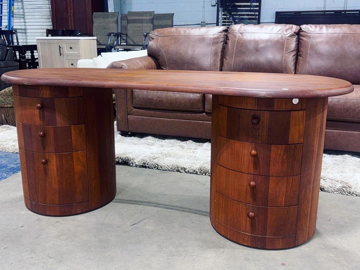Silkeborg Mobelfabrik Teak Desk Orlando Estate Auction