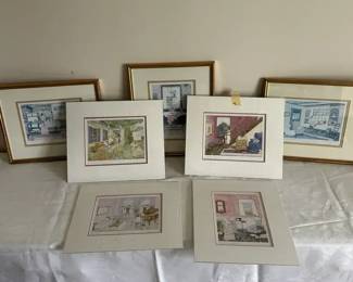7 Art Prints By Helen Downing Hunter